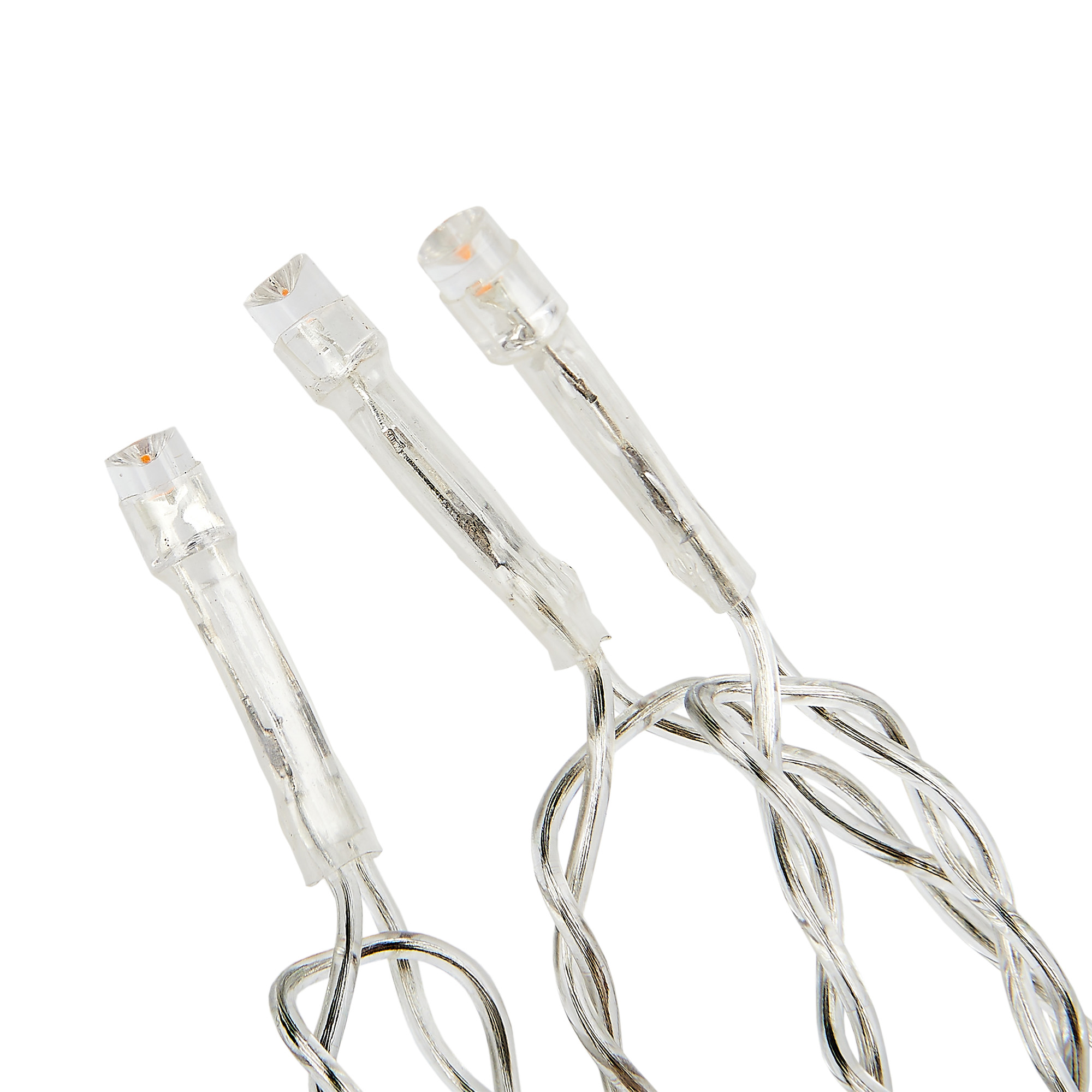 Гирлянда Занавес светодиодный 3х3 м 192 светодиода теплый белый свет прозрачный провод ULD-C3030-192/DTA WARM WHITE IP20