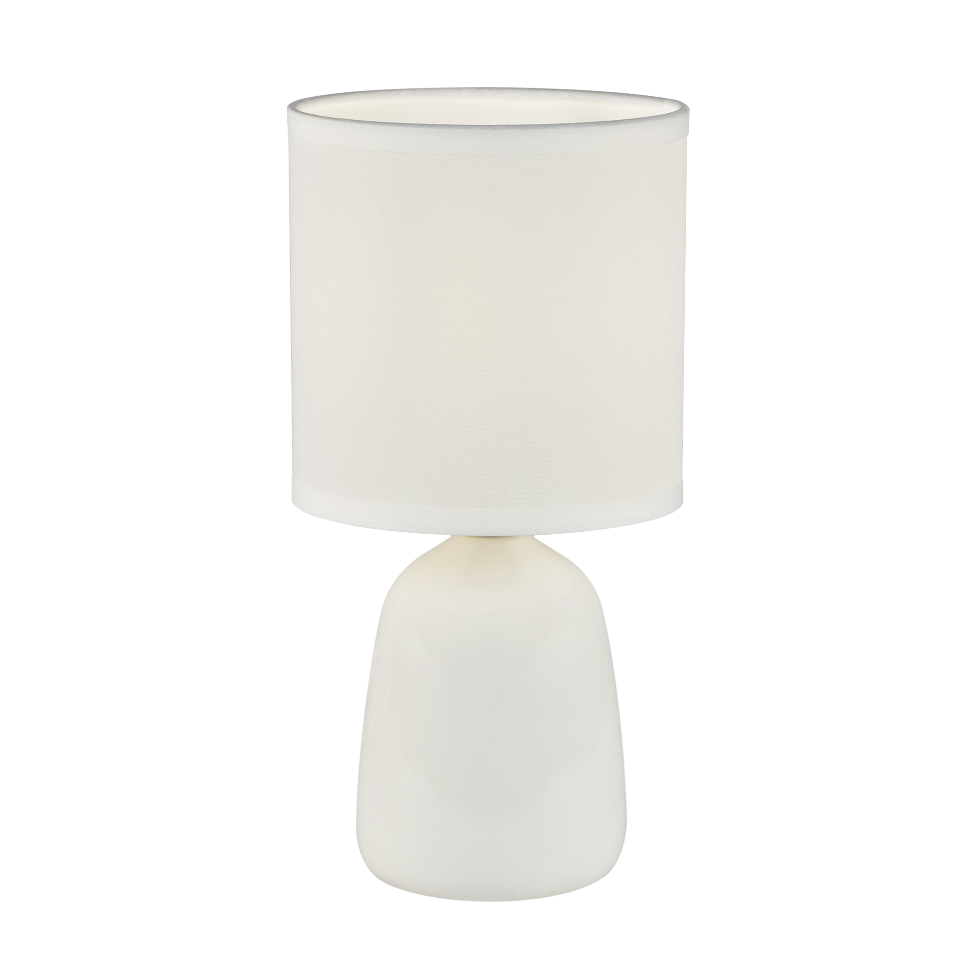 Светильник настольный декоративный под лампу Е14 40W Механический выключатель Белый ТМ UML-B305 E14 WHITE