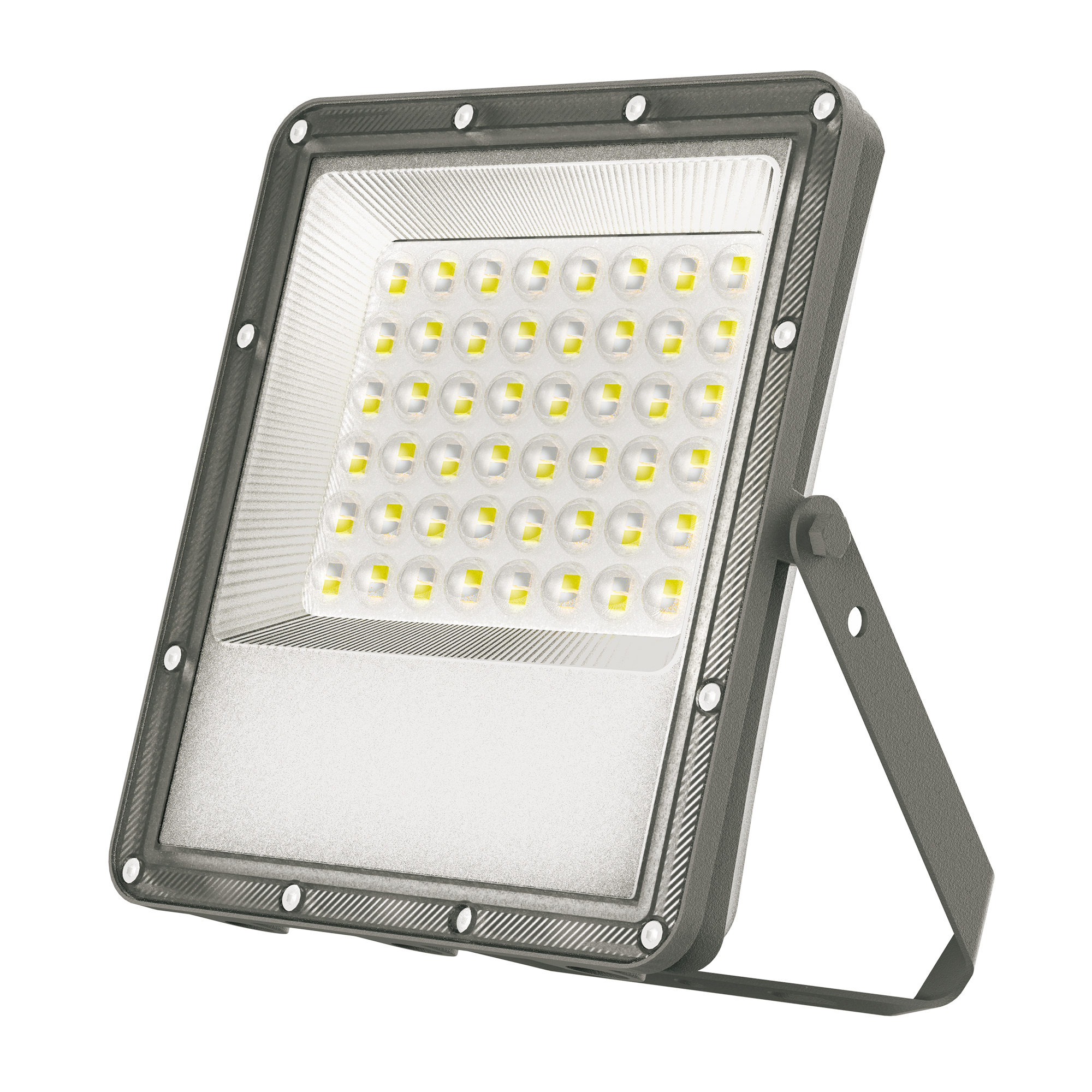 Прожектор светодиодный 50 Вт дневной свет 6500K угол 90 градусов серый корпус ULF-F51D-50W/6500K IP65 200-240V GREY