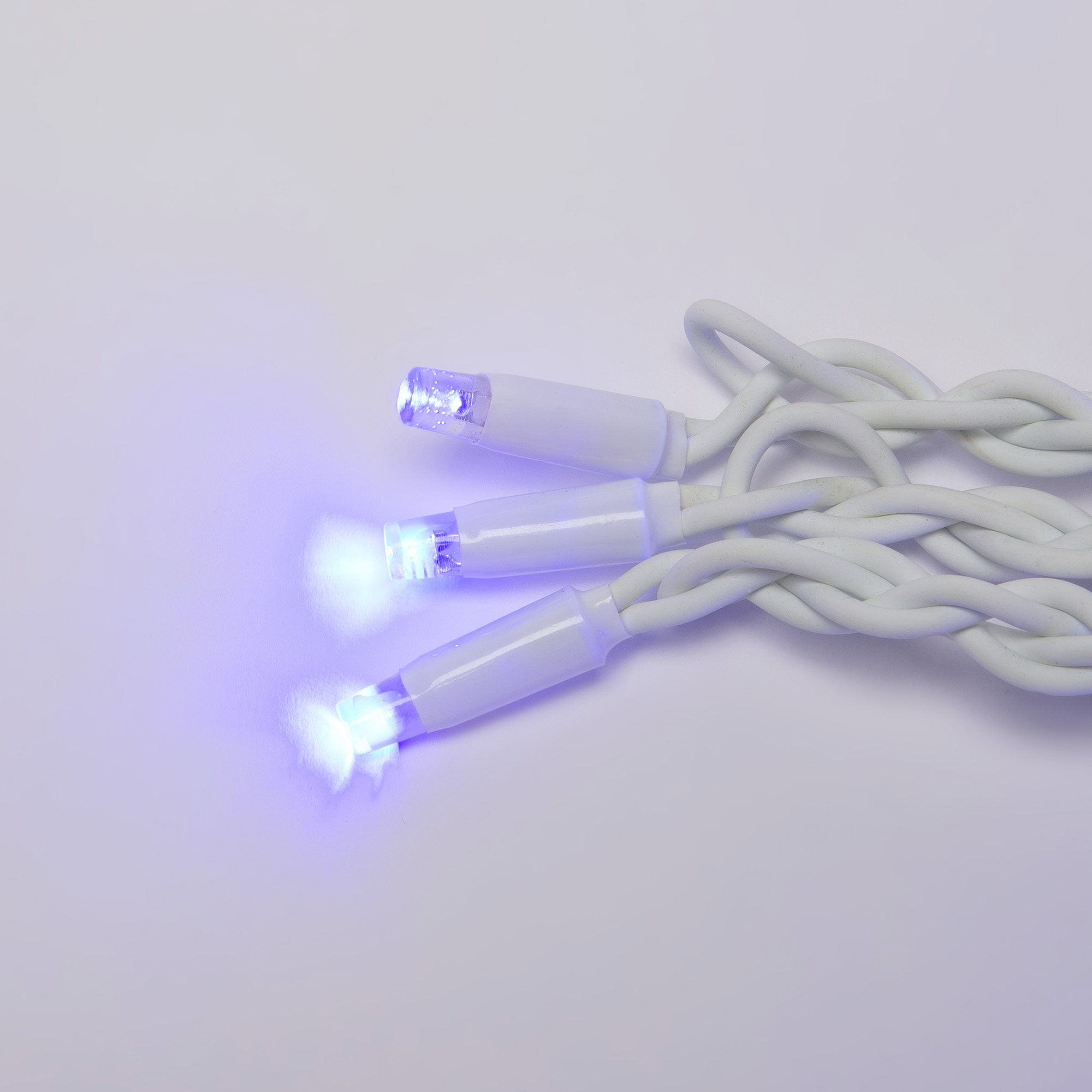 Гирлянда Занавес светодиодный с эффектом мерцания 3х2 м Соединяемый 240 светодиодов синий свет белый провод ULD-C2030-240/TWK BLUE IP67