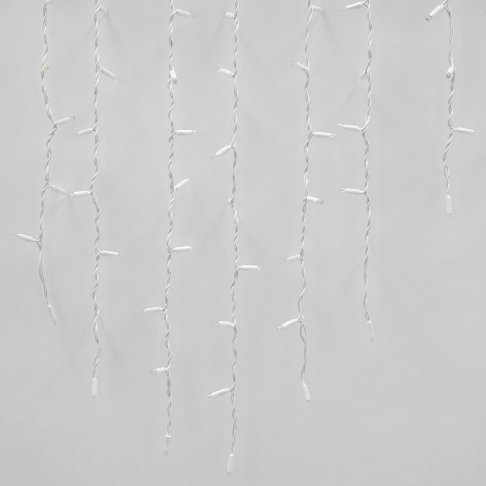 Бахрома светодиодная со статическим свечением 3м соединяемая 200 светодиодов синий свет белый провод ULD-B3010-200/SWK BLUE IP67