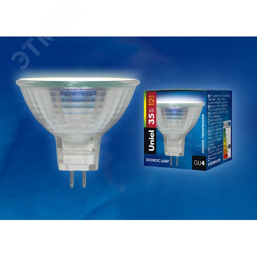 Лампа галогенная MR-11-35/GU4 Картонная коробка - фото 2