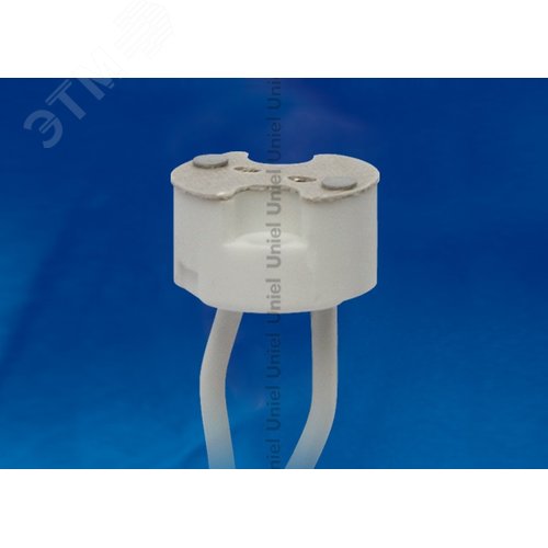 Патрон керамический ULH-GU4/GU5.3-Ceramic-15cm для лампы на цоколе GU4/GU5.3 - фото 2