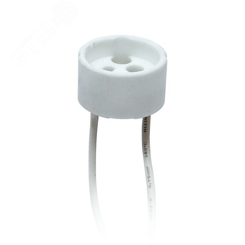 Патрон керамический ULH-GU10-Ceramic-15cm для лампы на цоколе GU10 - фото 1