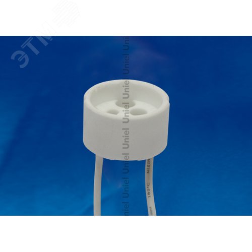 Патрон керамический ULH-GU10-Ceramic-15cm для лампы на цоколе GU10 - фото 2