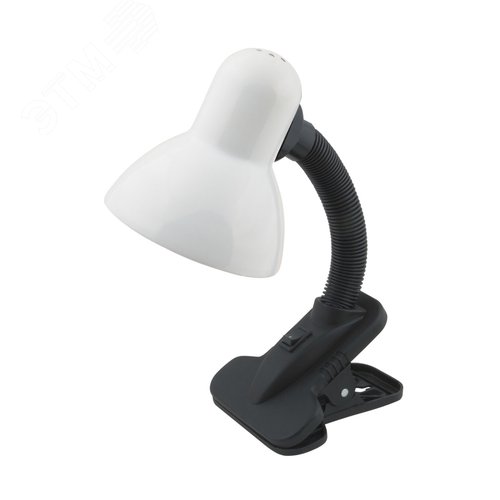 Светильник настольный. Цоколь E27. Цвет белый - фото 2