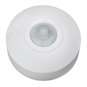 Датчик движения USN-14-360R-1200W-3LUX-6M-0,6-1,5m/s-WH - фото 1