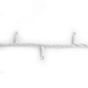 Гирлянда светодиодная с контроллером 120 светодиодов 10 м синяя IP67 белый провод ULD-S1000-120/DWA BLUE IP67 - фото 1