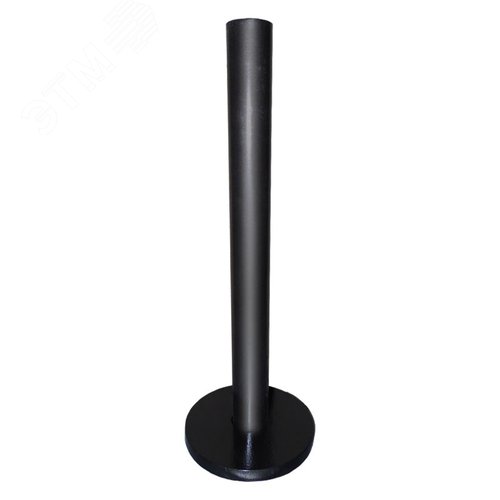 Опора с крышкой для садово-парковых светильников 120 см высота, металл, черный, в групповой картонной коробке UFP-E11BN-1200 BLACK 1 уп - 1 шт - фото 2
