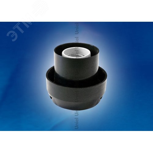 Основание для садово-парковых светильников. Тип соединения с рассеивателем - резьбовой. Встроенный патрон Е27. Материал - пластик. Цвет черный. Упаковка - картон. UFP-A05AE BLACK - фото 3