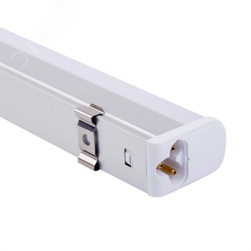 Светильник линейный LED (аналог Т5), 1100Lm, 4200К, выключатель на корпусе ULI-L02-14W-4200K-SL. Цвет корпуса - серебристый - фото 7