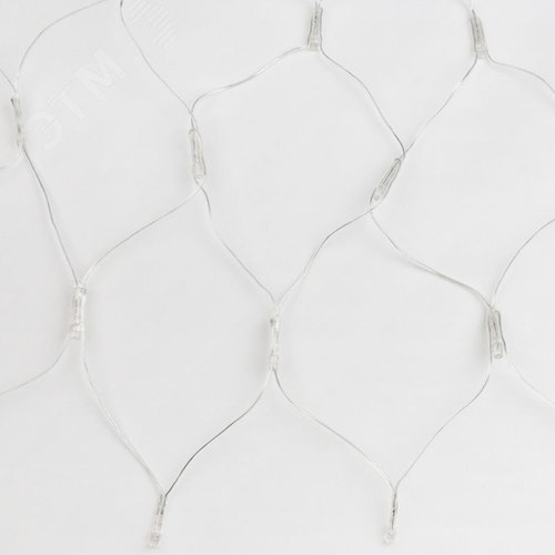 Сетка светодиодная с контроллером 240 светодиодов 2.5х2 м разноцветная IP20 прозрачный провод ULD-N2520-240/DTA MULTI IP20 - фото 4