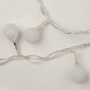 Изображение товара Гирлянда светодиодная Радуга 25 светодиодов 2,8 м RGB IP20 провод прозрачный ULD-S0280-025/DTA RGB IP20 RAINBOW (шт)