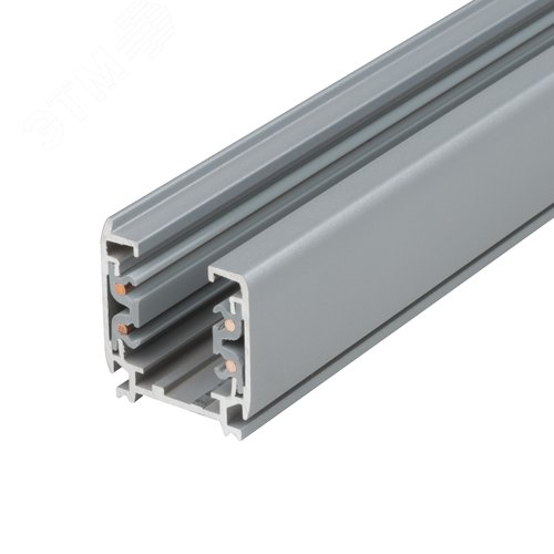 Шинопровод осветительный, тип А Трехфазный серебряный Длина 2 м UBX-AS4 SILVER 200 POLYBAG - фото 2