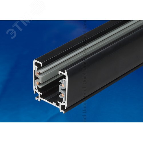 Шинопровод 3-фазный 2м чёрный UBX-AS4 BLACK 200 POLYBAG - фото 3