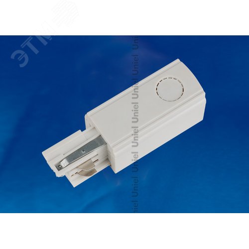 Ввод питания для шинопровода Трехфазный Левый белый UBX-A02 WHITE 1 POLYBAG - фото 2