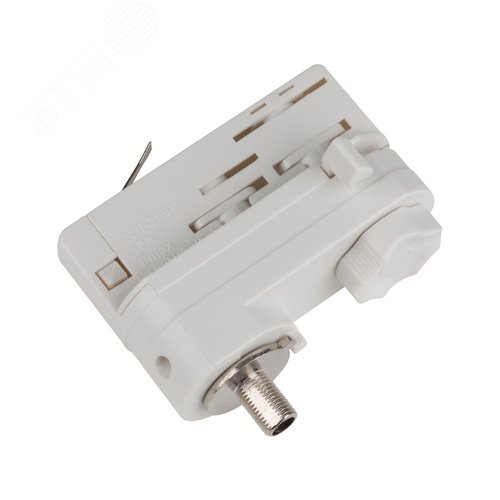 Адаптер для трехфазного шинопровода белый UBX-A61 WHITE 1 POLYBAG - фото 2