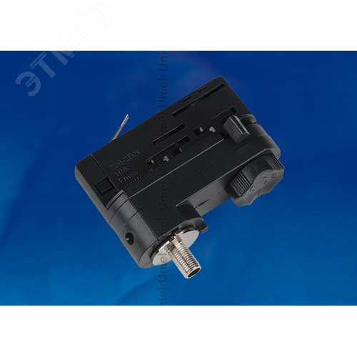 Адаптер для трехфазного шинопровода черный UBX-A61 BLACK 1 POLYBAG - фото 2