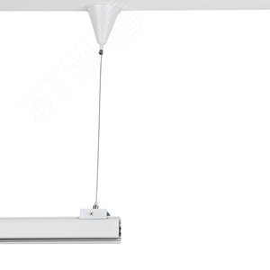 Набор для подвесного монтажа трехфазных шинопроводов. UFB-H41 WHITE 1 POLYBAG Цвет белый - фото 2