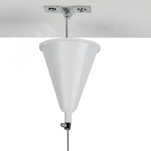 Набор для подвесного монтажа трехфазных шинопроводов. UFB-H41 WHITE 1 POLYBAG Цвет белый - фото 3