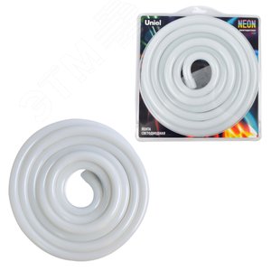Лента светодиодная гибкая герметичная. NEON ULS-N02-5050-60LED/m-13мм-IP67-DC12V-14W/m-5м-RGB катушка 5м в блистере RGB - фото 1