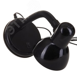 Светильник настольный. Цоколь E27. Цвет черный - фото 4