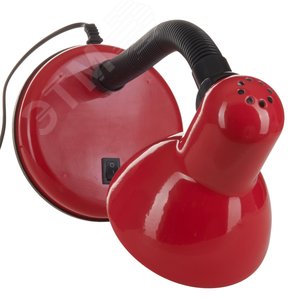 Светильник настольный TLI-204. Цоколь E27. Цвет Красный - фото 4