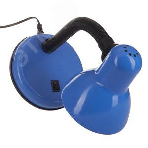 Светильник настольный TLI-204. Цоколь E27. Цвет Голубой - фото 5