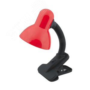 Изображение товара Светильник настольный TLI-206. Цоколь E27. Цвет красный (шт)