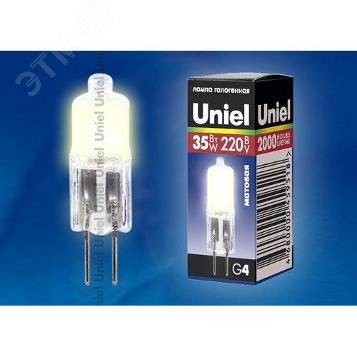 Лампа галогенная JC-220/35/G4 FR Картонная коробка - фото 3