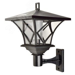 Светильник садовый на солнечной батарее USL-S-186/PM180 RETRO Ретро 2 светодиода 1хАА Ni-Mh аккумулятор в/к IP44 - фото 1