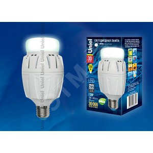 Лампа светодиодная LED 30вт 100-265в E27 4000К - фото 2