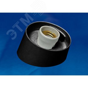 Основание UFP-A04AE BLACK для садово-парковых светильников, резьбовой тип соединения с рассеивателем, Е27 встроенный патрон, пластик, черный цвет - фото 1