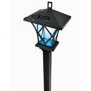 Светильник садовый на солнечной батарее USL-S-185/PM1000 RETRO Ретро 2 светодиода 1хАА Ni-Mh аккумулятор в/к IP44 - фото 1