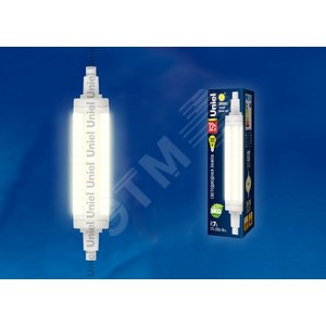 Лампа светодиодная LED 12вт 175-250в R7s 1100Лм 3000K прозрачная - фото 2