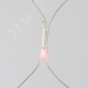 Сетка светодиодная с контроллером 240 светодиодов 2.5х2 м красная IP20 прозрачный провод ULD-N2520-240/DTA RED IP20 - фото 2