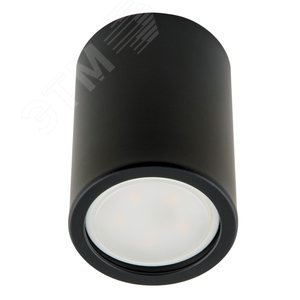 Светильник DLC-S601 GU10 BLACK декоративный накладной  Sotto Без лампы цоколь GU10 металл черный Fametto