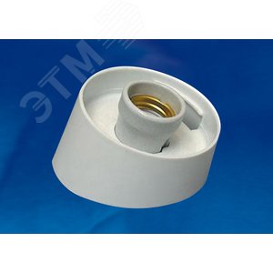 Основание UFP-A04AE WHITE для садово-парковых светильников, резьбовой тип соединения с рассеивателем, Е27 встроенный патрон, пластик, белый цвет - фото 1