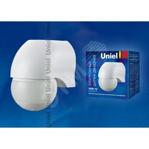 Датчик движения USN-16-180R-1200W-3LUX-12M-0,6-1,5м/s-WH - фото 2