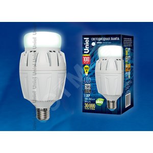Лампа светодиодная LED 100вт 100-265в E27 4000К - фото 2