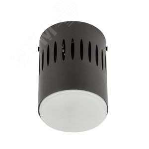 Светильник DLC-S619 GX53 BLACK декоративный накладной Sotto Без лампы цоколь GX53 Доп светодиодная подсветка 3Вт металл черный Fametto - фото 1