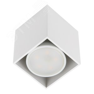 Светильник DLC-S602 GU10 WHITE декоративный накладной серия Sotto Без лампы цоколь GU10 Металл Белый TM Fametto