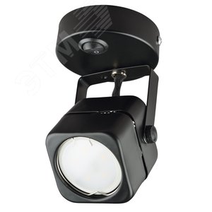 Изображение товара Светильник DLC-S613 GU10/B BLACK декоративный накладной серия Sotto Без лампы цоколь GU10 Выкл на корпусе Металл Черный TM Fametto (шт)