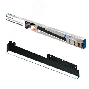 Изображение товара Светильник-прожектор ULB-M70-20W/4000K/35 BLACK линейный светодиодный трековый. Для магнитных шинопроводов. 2000 Лм. (4000К). черный (шт)