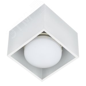 Светильник DLC-S609 GX53 WHITE декоративный накладной серия Sotto Без лампы цоколь GX53 Металл Белый TM Fametto - фото 1