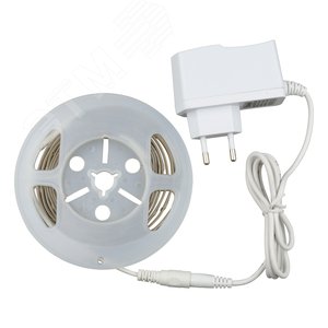 Комплект светодиодной ленты 2м ULS-P77-2835-42LED/m-IP20-2M-SPSB RRP18C00 спектр для рассады и цветения Адаптер 18Вт Блистер - фото 1