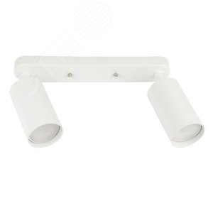 Светильник DLC-S620 GU10x2 WHITE декоративный накладной серия Sotto Без ламп цоколь GU10x2 шт. Металл Белый TM Fametto - фото 1