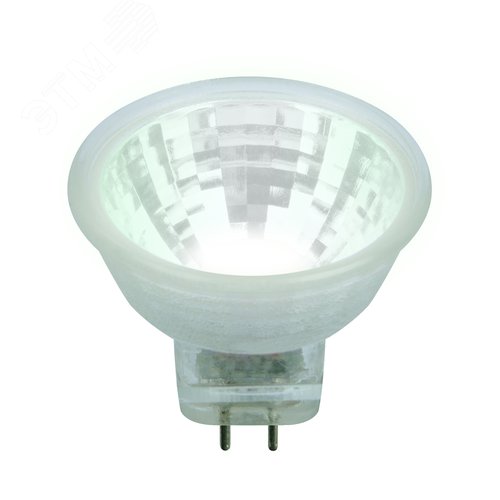 Лампа светодиодная, 220V. прозрачная, белый свет (4000K). Картон. ТМ .LED-MR11-3W/NW/GU4/220V GLZ21TR - фото 2