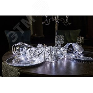 Гирлянда Лента светодиодная на батарейках 3AA не в/к 10 м 100 светодиодов ULD-S1000-100/SCB/3AA WHITE IP20 RIBBON Белый свет Провод медный - фото 2