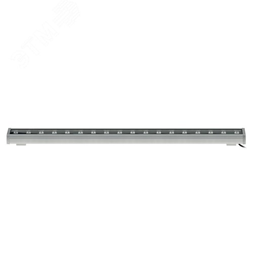 Изображение товара Прожектор светодиодный линейный ULF-L52-36W/RGB/L100 DC24V IP65 SILVER 1000мм RGB DC24V Алюминий (шт)